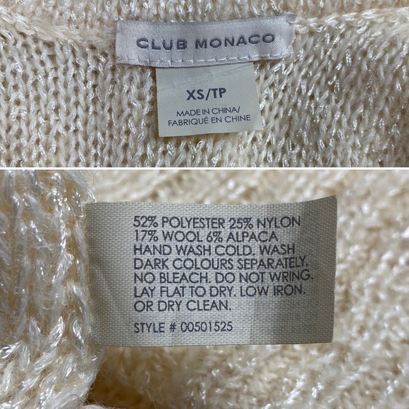 Club Monaco Aubrey Sweater Tunic Dress - Picture 6 of 6